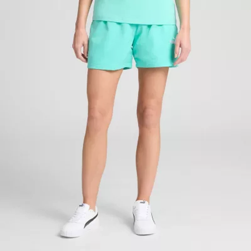 PUMA Womens Woven Pull-On Short