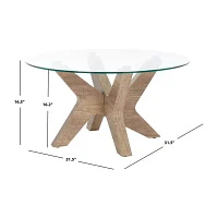 Kaera Glass Top Coffee Table