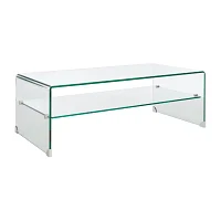 Brioni Glass Top Coffee Table