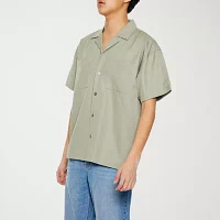 Forever 21 Mens Short Sleeve Button-Down Shirt