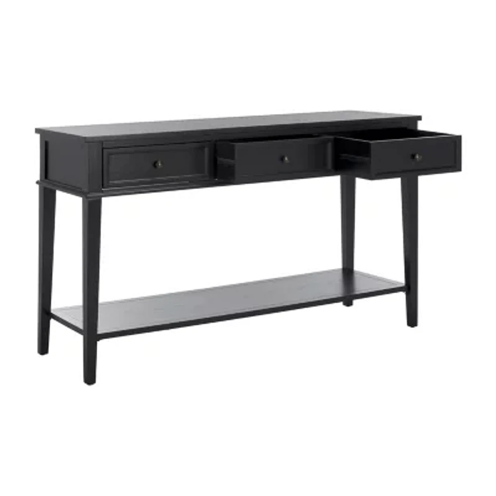 Manelin Storage 3-Drawer Console Table