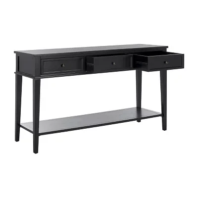 Manelin Storage 3-Drawer Console Table