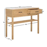 Ajana Storage 2-Drawer Console Table