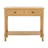 Halton Storage 2-Drawer Console Table