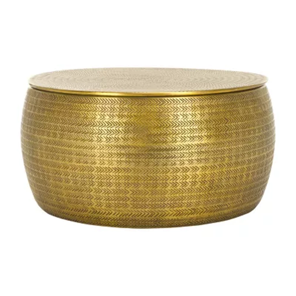 Apoline Storage Metal Coffee Table