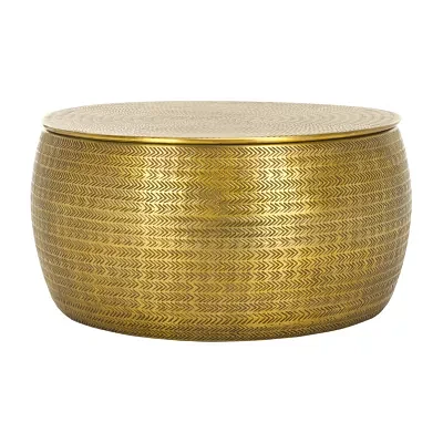 Apoline Storage Metal Coffee Table