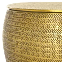 Apoline Storage Metal Coffee Table