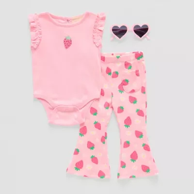 Btween Baby Girls 2-pc. Legging Set