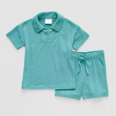 Okie Dokie Toddler & Little Boys 2-pc. Short Set