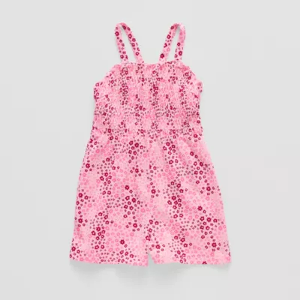 Okie Dokie Toddler & Little Girls Sleeveless Romper