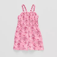 Okie Dokie Toddler & Little Girls Sleeveless Romper