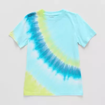 Thereabouts Little & Big Boys Crew Neck Short Sleeve Graphic T-Shirt