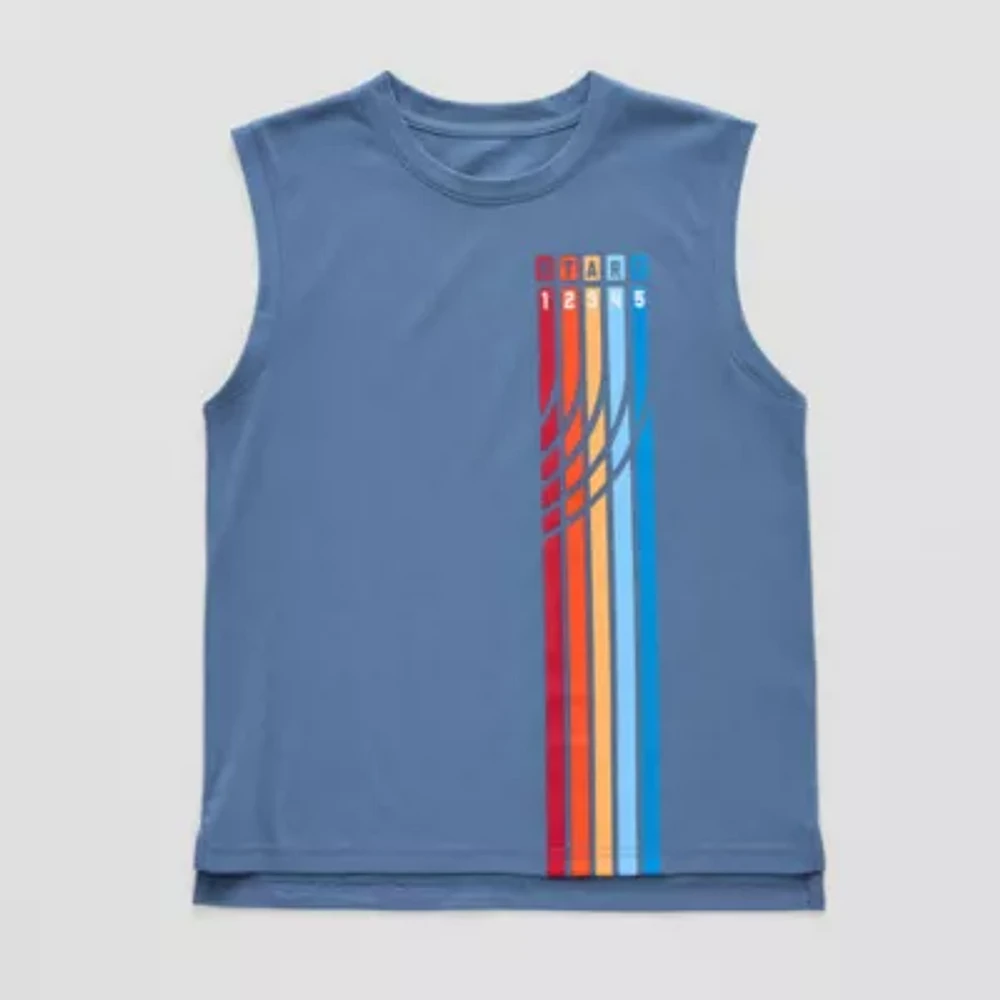 Xersion Little & Big Boys Crew Neck Tank Top