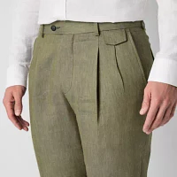 Stafford Mens Big and Tall Regular Fit Pleated Front Suit Pant