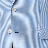 Stafford Seersucker Mens Big and Tall Classic Fit Sport Coat