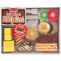 Melissa & Doug Grill & Serve Bbq Set Play Kitchens