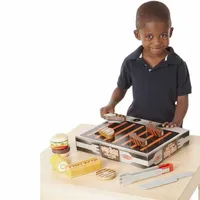 Melissa & Doug Grill & Serve Bbq Set Play Kitchen