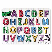 Melissa & Doug See-Inside Alphabet Peg Puzzle