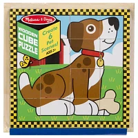 Melissa & Doug Pets Cube Puzzle