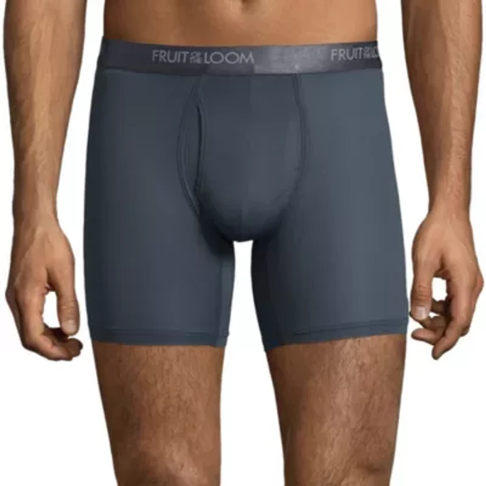 Fruit of the Loom Everlight Mens Boxer Briefs