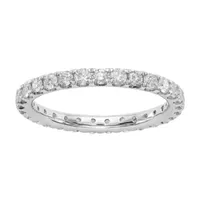 2.5MM 1 CT. T.W. Natural White Diamond 14K Gold Eternity Wedding Band