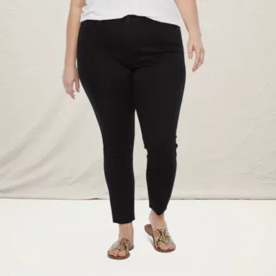 a.n.a-Plus Womens High Rise Skinny Jean