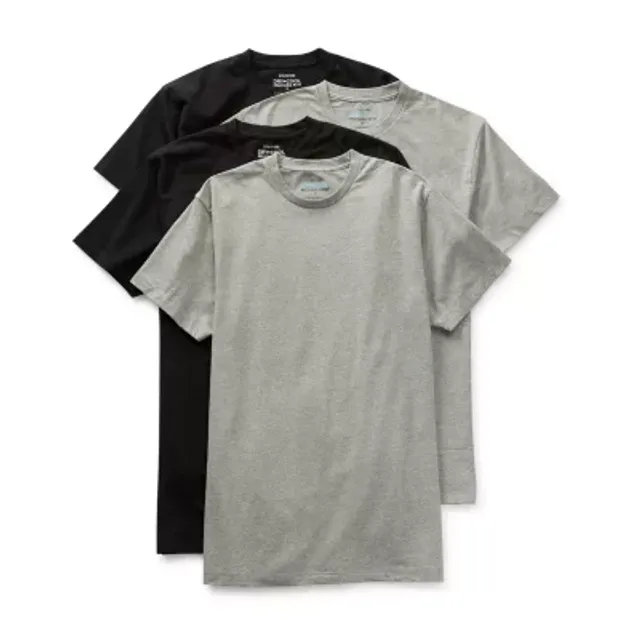Stafford Heavyweight Mens 4 Pack Short Sleeve Crew Neck T-Shirt | White | Regular Medium | Undershirts T-shirts | Tag Free|Preshrunk|Multi-pack