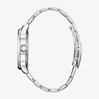 Citizen Dress/Classic Mens Silver Tone Stainless Steel Bracelet Watch Bm8551-54e