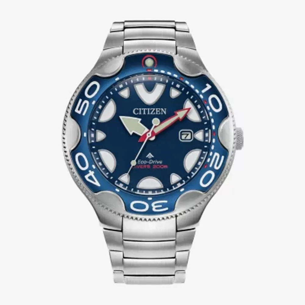 Citizen Promaster Mens Silver Tone Stainless Steel Bracelet Watch Bn0231-52l