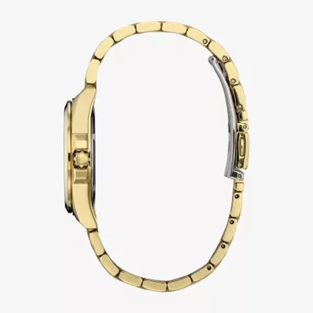 Citizen Dress/Classic Womens Gold Tone Stainless Steel Bracelet Watch Eo1222-50p