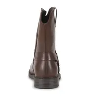 Frye and Co. Mens Stacked Heel Motorcycle Boots Otis