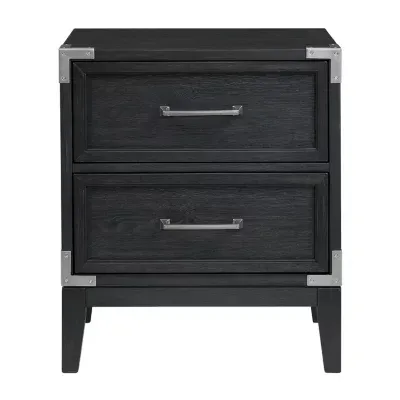 The Addyson Bedroom Collection 2-Drawer Nightstand