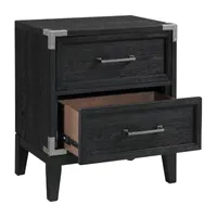 The Addyson Bedroom Collection 2-Drawer Nightstand