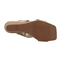 Yoki Womens Arlette-14 Square Toe Slip-On Shoe