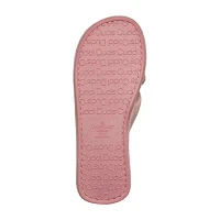 Cuddl Duds Waffle Jersey X-Band Womens Slip-On Slippers