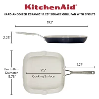 KitchenAid Ceramic 11.25" Grill Pan