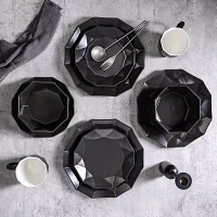 Stone + Lain Jamie 16-pc. Porcelain Dinnerware Set