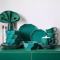 Stone + Lain Jamie 16-pc. Porcelain Dinnerware Set