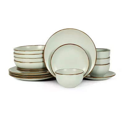 Stone + Lain Brasa 16-pc. Stoneware Dinnerware Set