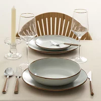 Stone + Lain Brasa 16-pc. Stoneware Dinnerware Set