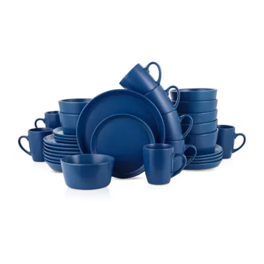 Stone + Lain Michelle 32-pc. Stoneware Dinnerware Set