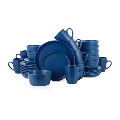 Stone + Lain Michelle 32-pc. Stoneware Dinnerware Set