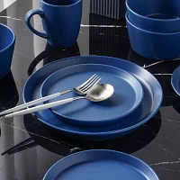 Stone + Lain Michelle 32-pc. Stoneware Dinnerware Set