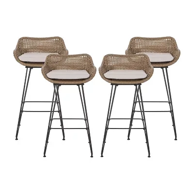 Kevin 4-pc. Patio Bar Stool