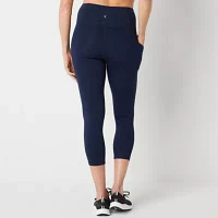 Xersion EverUltra Womens High Rise Quick Dry Cropped Legging