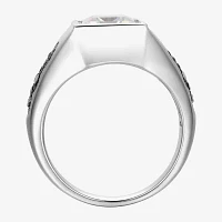 Mens 8 3/8 Ct. T.W. Cubic Zirconia Sterling Silver Round Fashion Ring