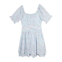 Rare Editions Big Girls Short Sleeve Romper