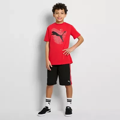 PUMA Little Boys 2-pc. Short Set