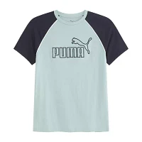 PUMA Big Boys Crew Neck Short Sleeve Graphic T-Shirt