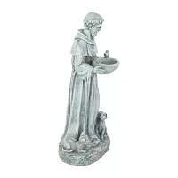 Northlight 15.5in St. Francis Bird Feeders